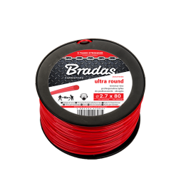 Żyłka ULTRA okrągła, 2,7x216m - 1,35KG / szpula – Bradas