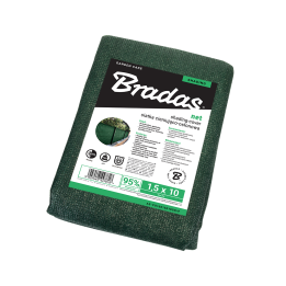 Siatka cieniująco-osłonowa 95%, 160g 2 x 10m – Bradas
