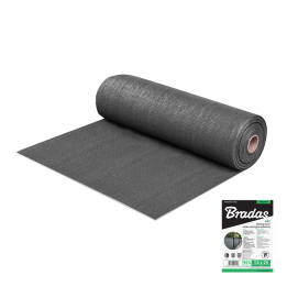 Siatka cieniująco-osłonowa 95%,1,2x25m, 200g - szare – Bradas