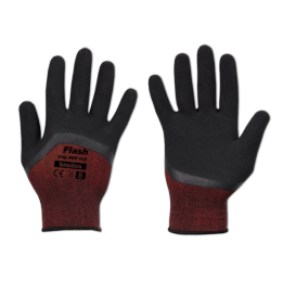 Rękawice ochronne FLASH GRIP RED FULL lateks, rozmiar 10 – Bradas