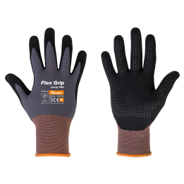 Rękawice ochronne FLEX GRIP SANDY PRO nitryl, rozmiar 8 – Bradas