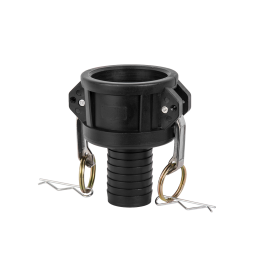 Złącze CAMLOCK TYP C 2'' z wyjściem na wąż 1 1/2'' / PP – Bradas