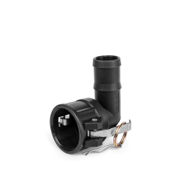 Camlock TYP C gniazdo na wąż 11/2" kolanko - PP – Bradas