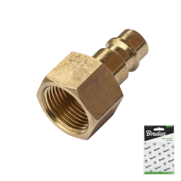 Wtyk GW 3/8" mosiądz – Bradas