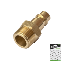 Wtyk GZ 3/8" mosiądz – Bradas