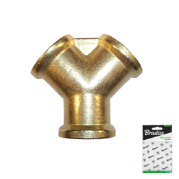 Dwójnik 3x GW 3/8" MOSIĄDZ – Bradas