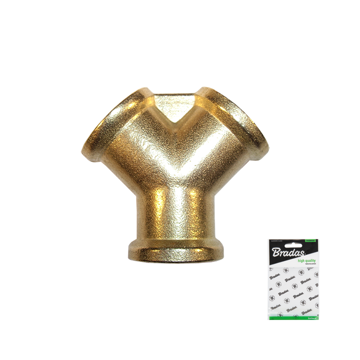 Dwójnik 3x GW 3/8" MOSIĄDZ – Bradas