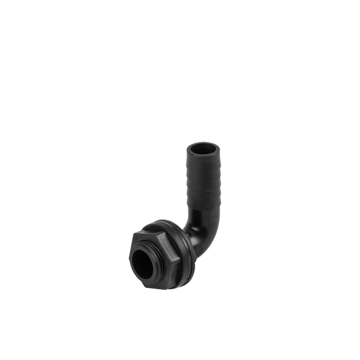 PIN LUG Kolano przyłącze GZ 3/4" na wąż 3/4"- PP + nakretka z