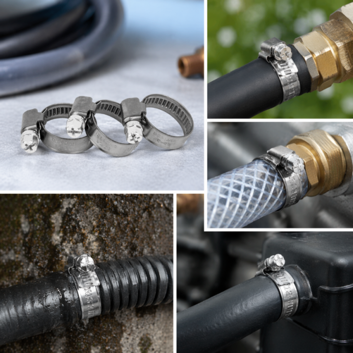 Opaska ślimakowa nierdzewna BRADAS 12-22mm