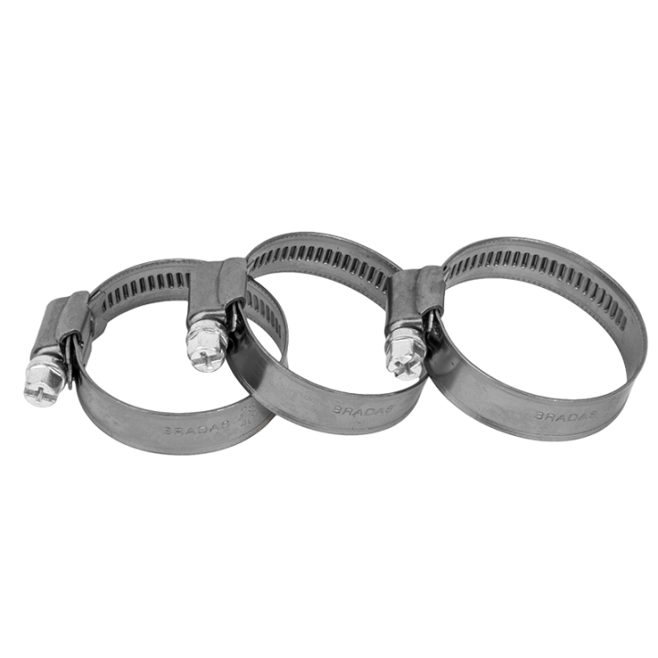 Opaska ślimakowa nierdzewna BRADAS 100-120mm