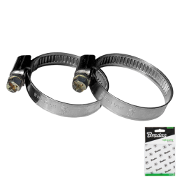 Opaska ślimakowa nierdzewna BRADAS 8-12mm