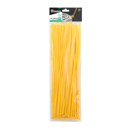 Taśma kablowa 4,8 x 200mm YELLOW 100 szt.