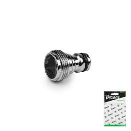 Wkrętka do urządzeń zraszających GZ 3/4" CYNK CHROM – Bradas