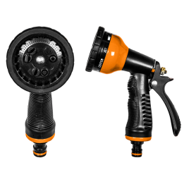 BLACK LINE Pistolet 9-funkcyjny - metalowy – Bradas