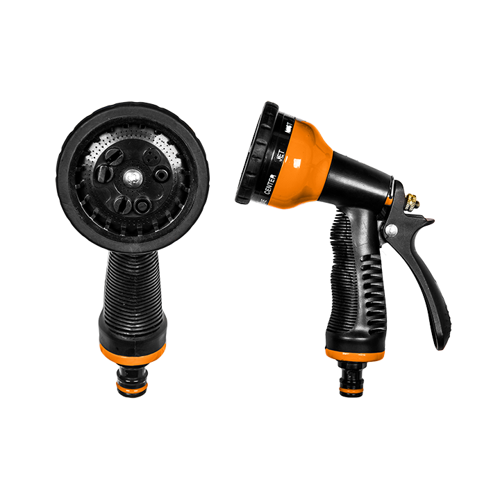 BLACK LINE Pistolet 9-funkcyjny - metalowy – Bradas