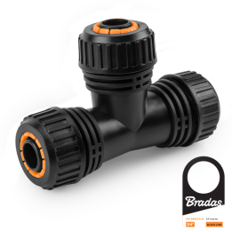BLACK LINE Trójnik do połączenia węża 3/4" – Bradas