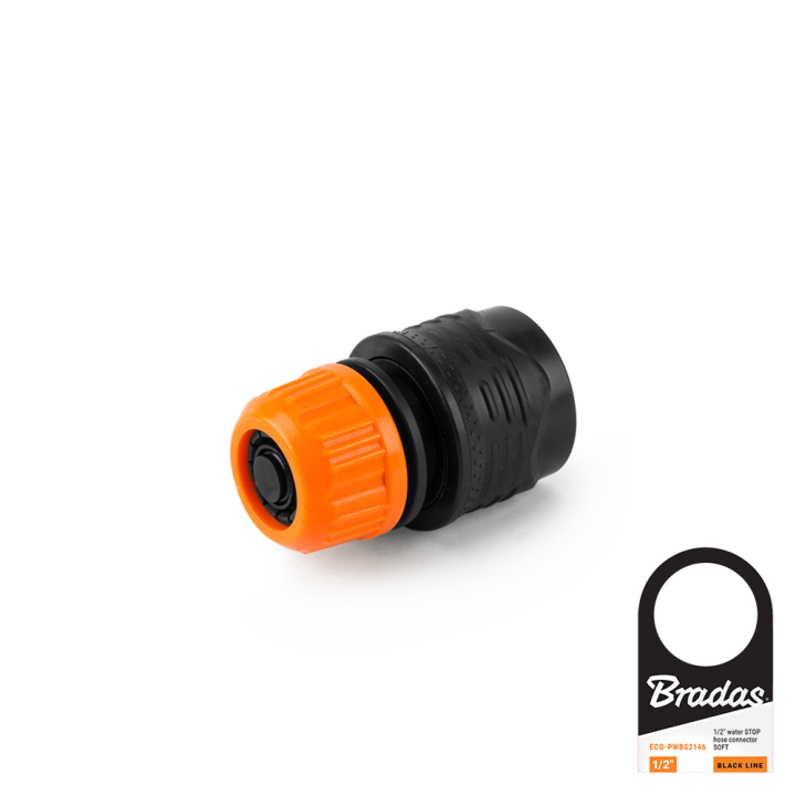 BLACK LINE SOFT Szybkozłączka 1/2" - STOP – Bradas