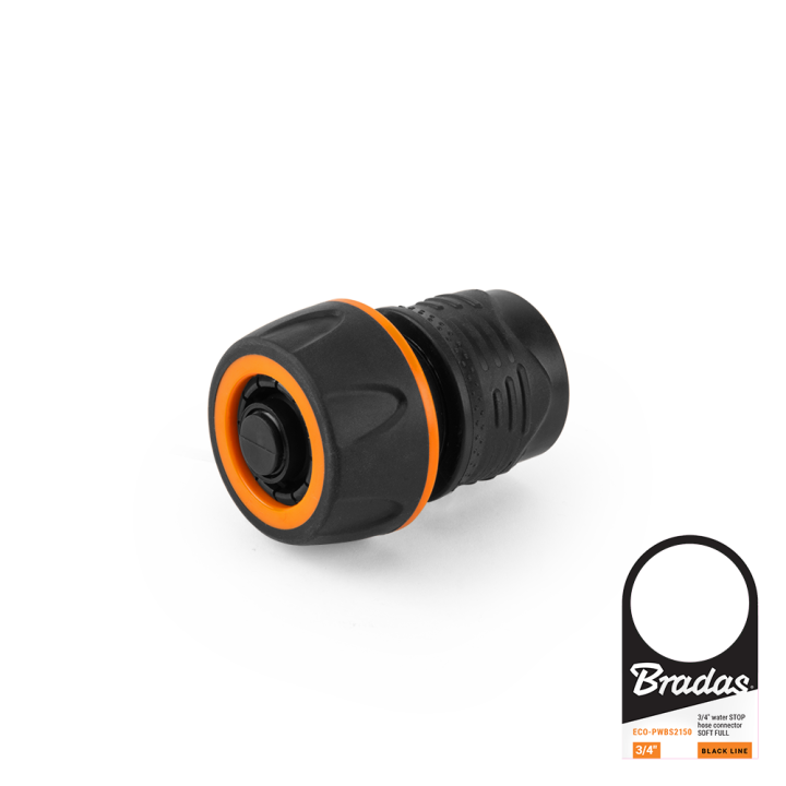 BLACK LINE SOFT FULL Szybkozłączka 3/4"- STOP – Bradas