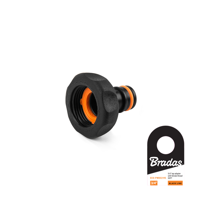 BLACK LINE SOFT Przyłącze na kran GW3/4" – Bradas