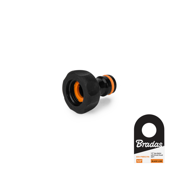 BLACK LINE SOFT Przyłącze na kran GW1/2" – Bradas