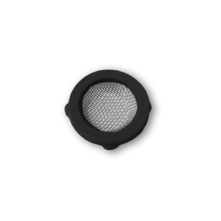 BLACK LINE Uszczelka z filtrem, stal nierdzewna 3/4" BLACK