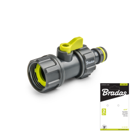 LIME LINE Przyłącze 3/4" z zaworem – Bradas