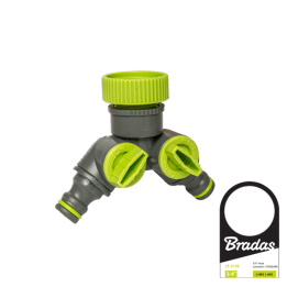 LIME LINE Trójnik z zaworami GW 1" / 3/4" – Bradas