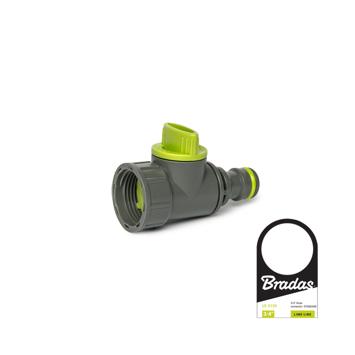 LIME LINE Przyłącze z zaworem GW 3/4" – Bradas