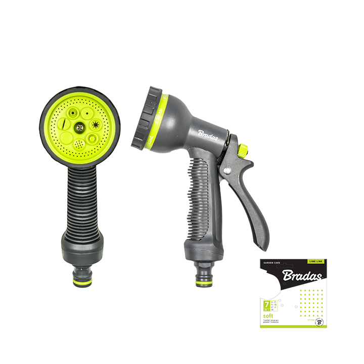 LIME LINE Pistolet 7-funkcyjny SOFT – Bradas