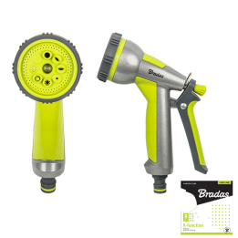 LIME LINE Pistolet 8-funkcyjny - metal – Bradas