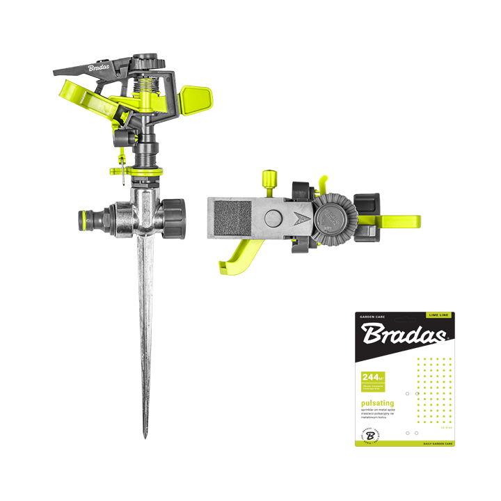 LIME LINE Zraszacz pulsacyjny na metalowym kolcu – Bradas