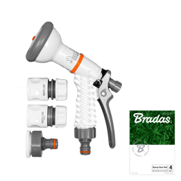 WHITE LINE Zestaw z pistoletem wielofunkcyjnym – Bradas