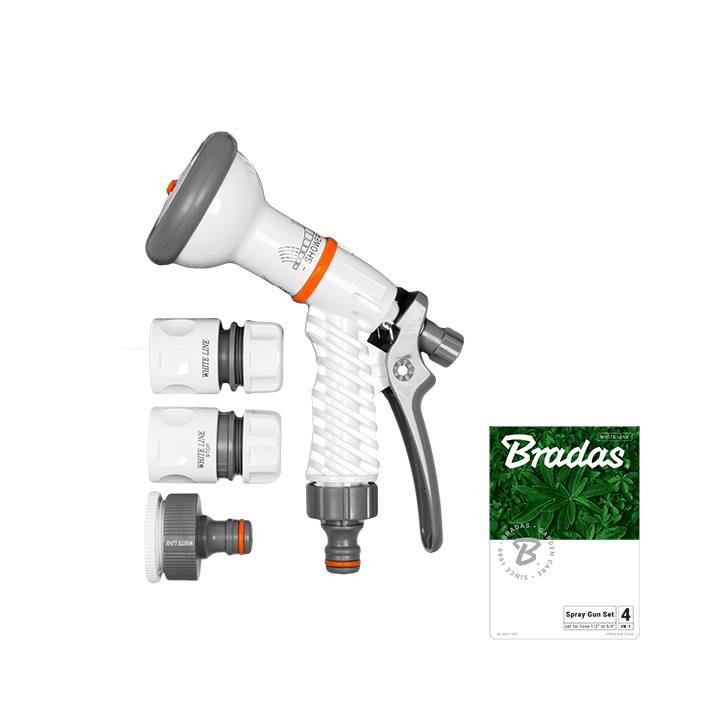 WHITE LINE Zestaw z pistoletem wielofunkcyjnym – Bradas