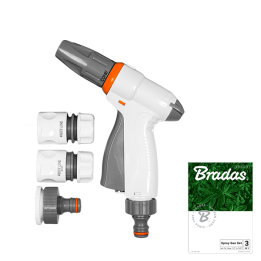 WHITE LINE Zestaw z pistoletem regulowanym – Bradas