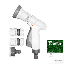 WHITE LINE Zestaw z pistoletem wielofunkcyjnym – Bradas