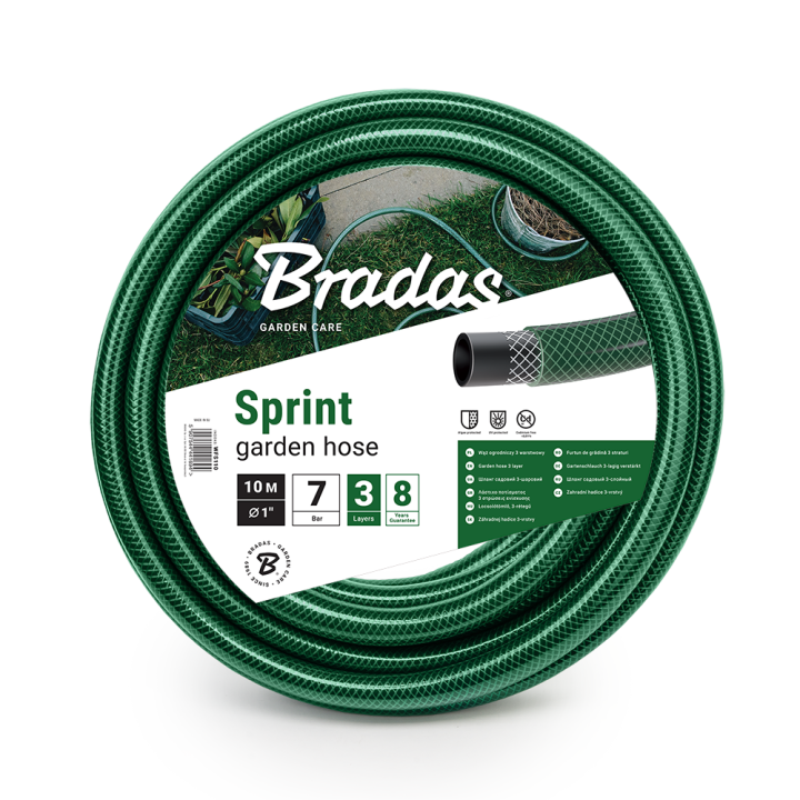 Wąż ogrodowy SPRINT 1" - 10m – Bradas