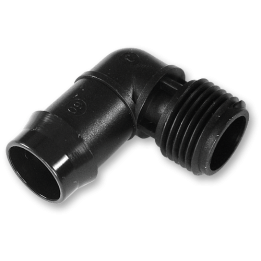 Kolanko GZ 1/2", wtyk na wąż 19mm - 4szt. – Bradas