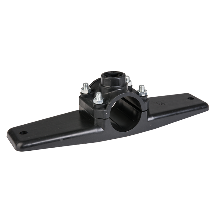 PN10 Obejma na podstawie do rur PE 50 mm / GW 1" – Bradas