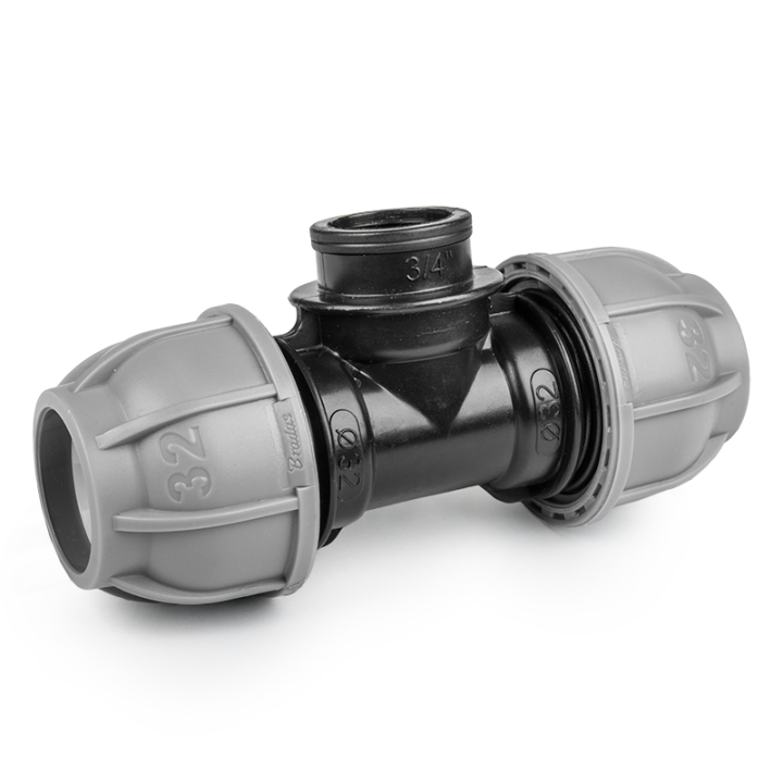 PN10 Tró jnik do rur PE 40 mm / GW 1" – Bradas