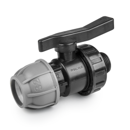 PN10 zawó r do rur PE 32mm / GZ1" – Bradas