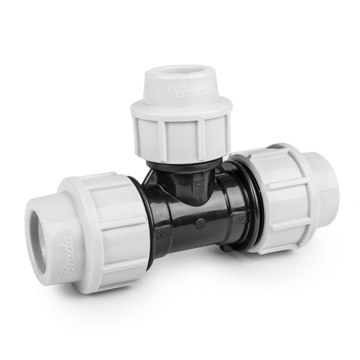 PN16 Tró jnik do rur PE 32 / 20 / 32 mm – Bradas