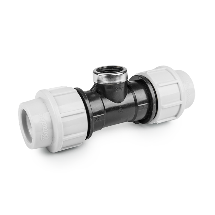 PN16 Tró jnik do rur PE 6 3 mm / GW 6/4" – Bradas