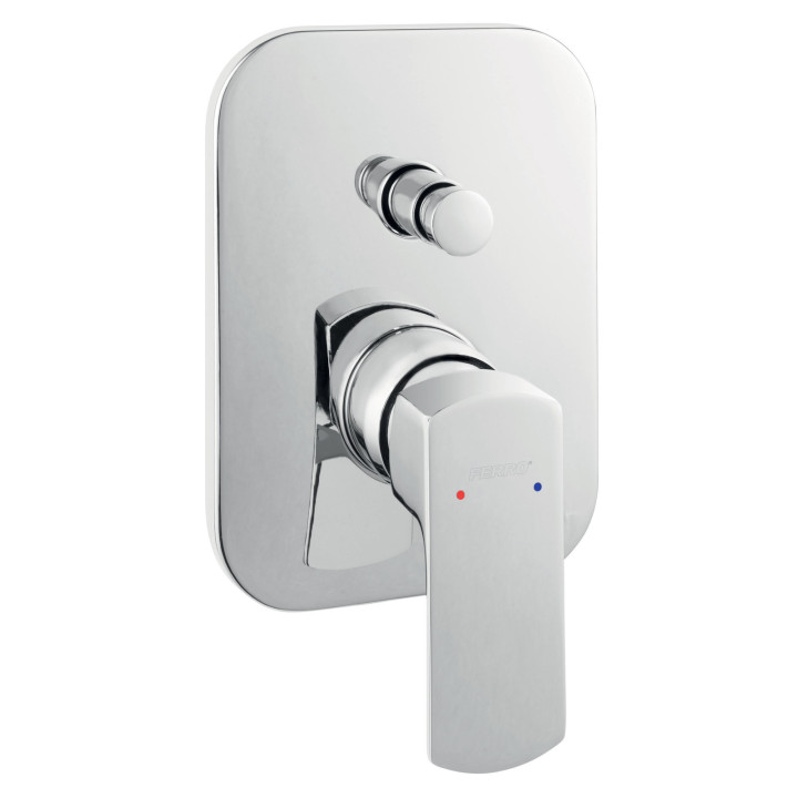 ALBA VL BATERIA PODTYNKOWA 2-FUNKCYJNA, CHROM