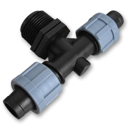 Trójnik, 2x taśma, GZ 3/4" – Bradas