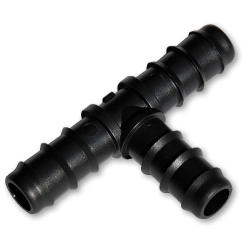 Trójnik, 3x wtyk na wąż 16mm