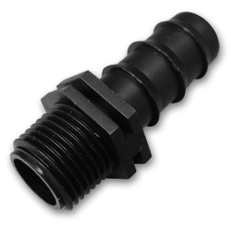 Łącznik GZ 1/2", wtyk na wąż 16mm – Bradas