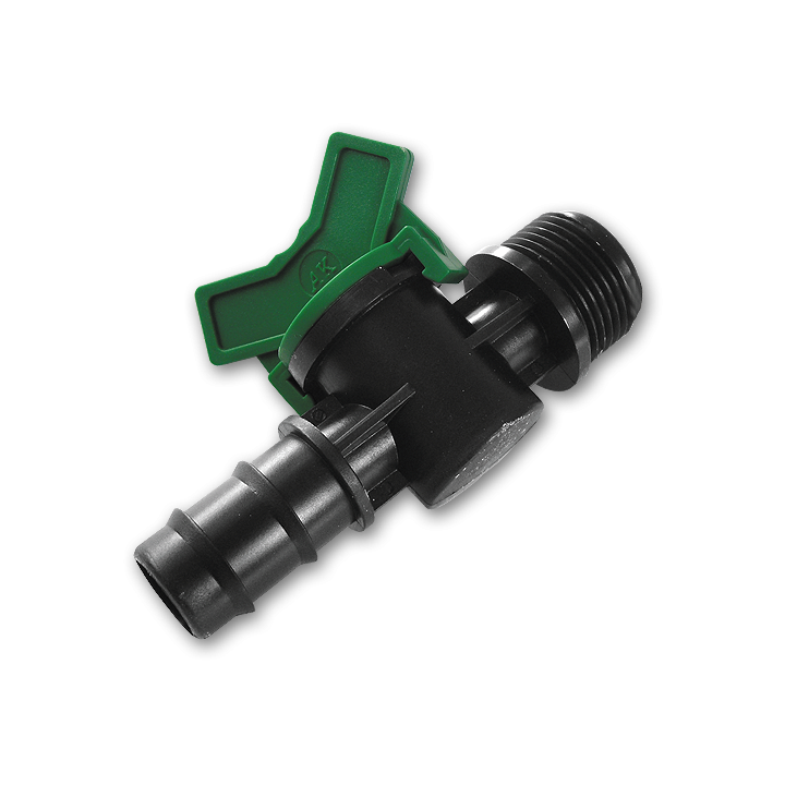 Zawór GZ 1/2", wtyk na wąż 16mm – Bradas