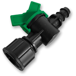 Zawór GW 3/4", wtyk na wąż 16mm – Bradas