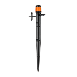 Regulowany zraszacz stumieniowy 0-80l/h z zestwem przyłączeniowym