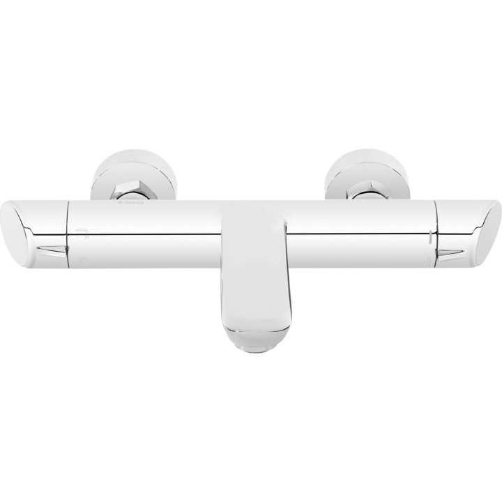 Bateria wannowa ścienna stała chrom arnika BQA 010M – Deante